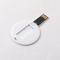 128GB UDP Kredi Kartı USB Sticks 2.0 Mini Yuvarlak Şekiller CMYK Baskı Logosu