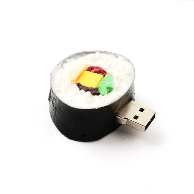 Sushi şeklindeki USB 2.0 Arabirimi Kişiselleştirilmiş USB Flash sürücüleri