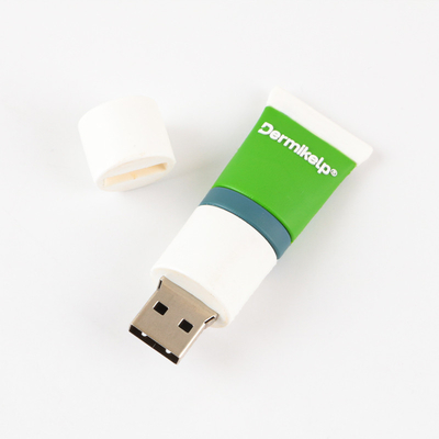 İpek Ekranı Baskı Müşteri tasarımı ile açık kalıp USB 2.0 arayüzü ile özel USB Flash sürücüler