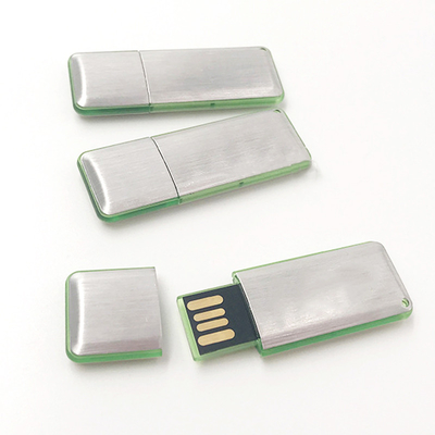 Alüminyum Metal USB Flash Sürücü 1GB 2GB 4GB 8GB 16GB Dereceli A çipi FCC onaylı