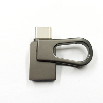 Metal Type C OTG USB Flash Sürücüler 2.0 128GB 256GB ROHS onaylı