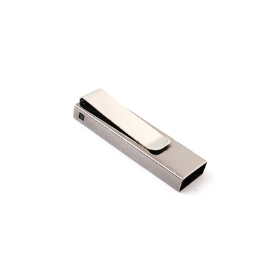 Klip Şekilleri Metal USB Sürücü Özelleştirilmiş Lazer Baskı LOGO UDP çipleri
