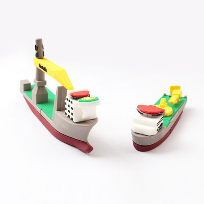 3D Kopya Gerçek PVC USB Sürücü Yelkenli Gemi Özel Şekiller