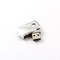Anahtarlık İçinde Metal USB 3.0 Büküm Şekilli PCBA Hızlı Hızlı 256GB