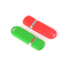 CMYK Logosu Hızlı Hızlı Plastik USB Çubuk Kauçuk Yağı Gövdeli / Olmadan Yapılmıştır