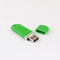 CMYK Logosu Hızlı Hızlı Plastik USB Çubuk Kauçuk Yağı Gövdeli / Olmadan Yapılmıştır