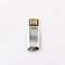 Gümüş Parlak Gövde Metal USB Kalem Sürücü 2.0 64GB 128GB 20MB/S ABD Standardına Uygun