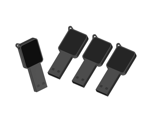 Yüksek Hızlı USB Flash sürücüsü Metal/Plastik gövde ile LED Işık Çalışırken Parlar