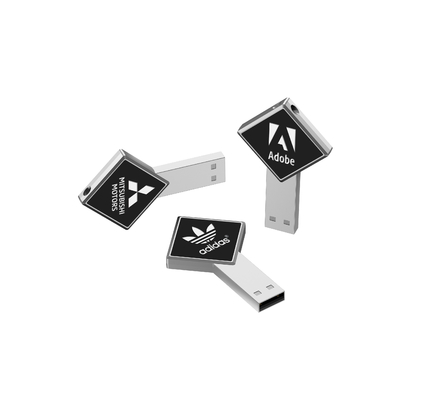 Özelleştirilebilir Logo ve Hızlı Yazma / Okuma Hızları ile Metal / Plastik USB 3.1 Sürücü