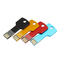 USB 2.0 ve 3.0 64GB 128GB Metal Anahtar Flash Sürücü ABD Standardına Uygun