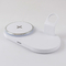 Plastik Beyaz 4 In 1 Telefon Kulaklık İzle Hızlı Şarj İçin Kablosuz Şarj Cihazı