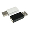 2g Kablo Şarj Adaptörü Kilitleyici Cep Telefonu Veri Durdurucusu USB Savunmacı - Gümüş