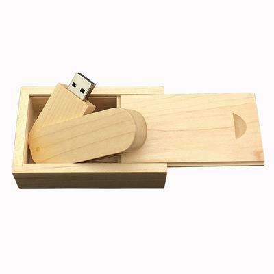 Ekolojik Arkadaşlıklı Ahşap USB Flash sürücüsü 10 20MB/S okuma hızı ile Bambu Ahşap fonksiyonu