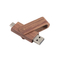 USB A ve Tip c Hızlı Veri Aktarımı için USB2.0/3.0 Arayüz Tipi ile Ahşap USB Flash sürücüsü