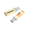 Doğal Ahşap USB Logosu İşletmeniz için Baskı veya Rezo ile Ahşap Kalem Sürücüsü