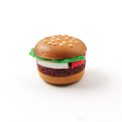Yapay Gıda Kurumsal Hediyeler için KFC McDonald's Hamburger Şekilli Özel USB Flash sürücüleri