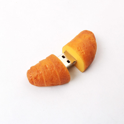 Kişiselleştirilmiş Ekmek Şekilli USB Flash sürücüleri USB 3.0 Arabirimi ile