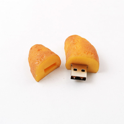 Kişiselleştirilmiş Ekmek Şekilli USB Flash sürücüleri USB 3.0 Arabirimi ile