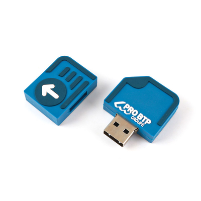 2GB Özel USB Flash sürücüleri 10 Yıl Veri Saklama Ücretsiz Ve Hızlı Resim Yapılandırılabilir