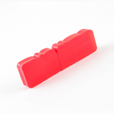 Özel USB Flash sürücüleri Yuvarlak tasarım ve veri şifrelemesi ile hızlı sanat zamanı
