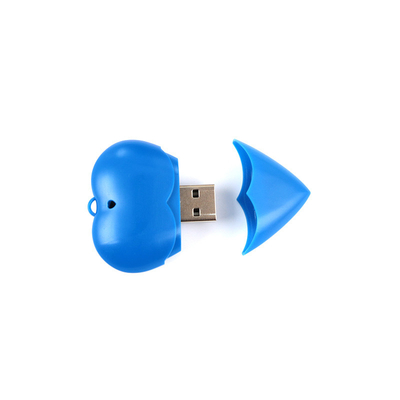Su geçirmez plastik USB flash sürücüsü ve kauçuk yağ kaplaması