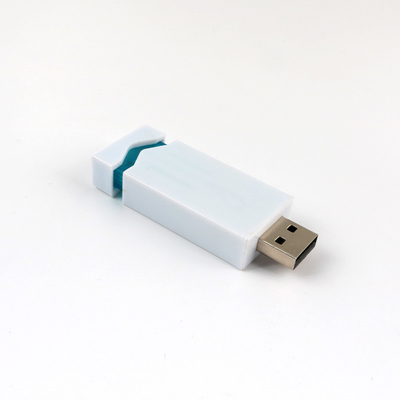 Çevre dostu geri dönüştürülmüş USB çubuğu kapasite hafıza saklama kauçuk yağ kaplama