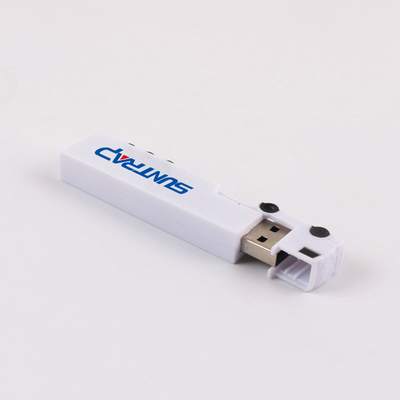 Su geçirmez Metal/Plastik USB 3.0 Flash sürücüsü Plastik araba şeklinde USB flash sürücüsü