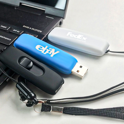 Metal Plastik USB Flash sürücüsü hızlandırılmış 50 MB/s Yaz 100 MB/s Oku