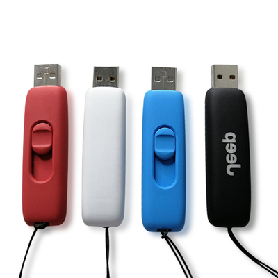 Plastik USB 3.0 flash sürücü depolama çubuğu -50.C - 80.C sıcaklık aralığı