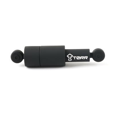 Veri Şifreleme Yuvarlak Özel USB Flash sürücüleri PVC / Silikon malzemesi
