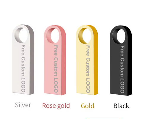 ROHS sertifikası Metal USB Flash Sürücü 2.0 64GB Flash Chips UDP