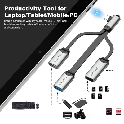 USB Kablosu Oku ve Kopyalama Ayrıca USB Adaptörü Hızlı Veri Aktarımı