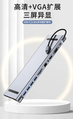 Genişletilebilir Şekiller Kompakt USB 3.0 Adaptörü PC Bilgisayar 11 İçinde Bir