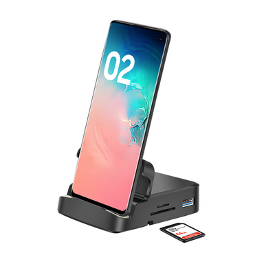 5Gbps Veri Transferi Tipi C USB Hub Adaptörü Dizüstü Bilgisayar için Çoklu Port Hub