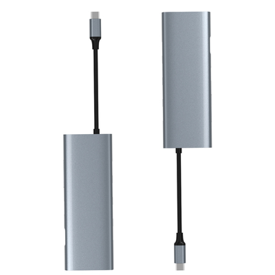 Hızlı Alüminyum Çok Portlu HDMI Hub ve USB Geliştirilmiş Bağlantı için