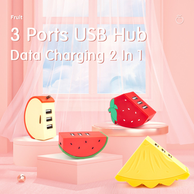 5Gbps Adaptör dizüstü USB Port Genişletici Ev Verileri İletişim için USB Hub