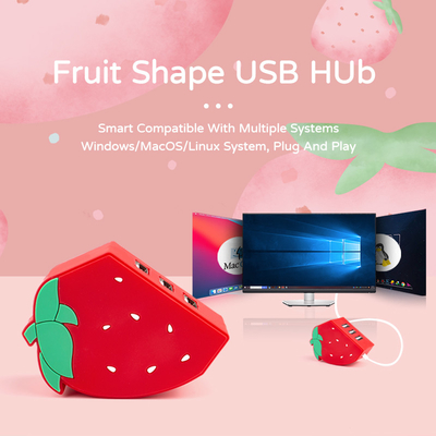 5Gbps Adaptör dizüstü USB Port Genişletici Ev Verileri İletişim için USB Hub
