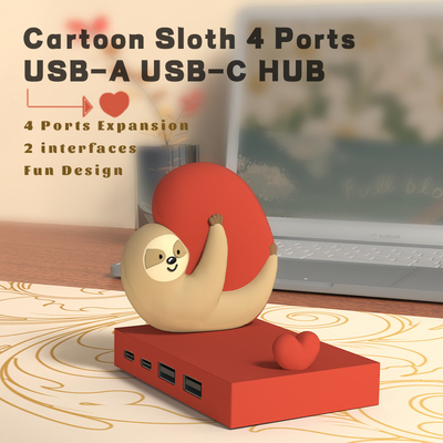 Çok fonksiyonlu istasyon usb c hub hafıza kartı okuyucu ile akıllı adaptör
