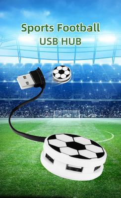 Açık Kalıp Pvc USB Hub Ev Verileri İletişim için Özel Yapılmış Tanıtım Hediyesi