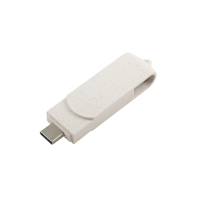 Dönüştürülebilir Malzeme Kutusu C Tipi 3.0 Parola Korumalı Veri Depolama Cihazı ile USB Flash sürücüsü
