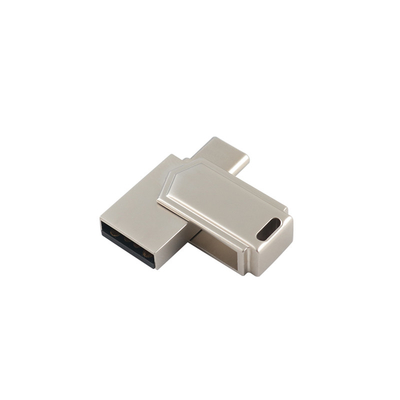 13g Çinko Alaşımlı USB 3.0 ve Veriler Şifre ve Lazer USB Logo ile C Tipi Bellek Kayanları