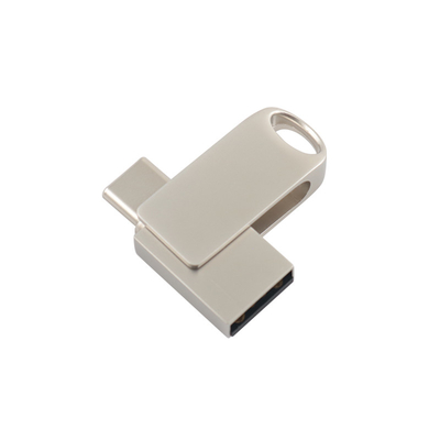 Hızlı veri aktarımı ve tam bellek ile Windows uyumlu Metal USB Tipi C Flash sürücüsü