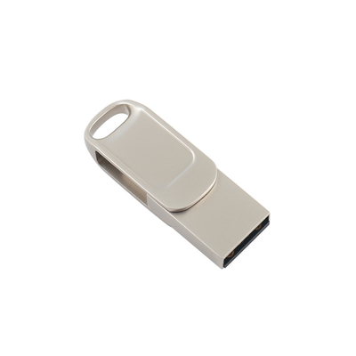 Parola koruması ve Hız C Tipi uyumluluğu ile Metal Çift USB Flash sürücü