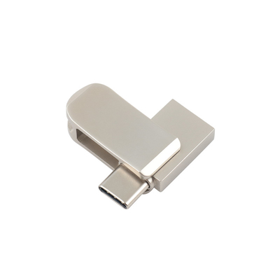 UDP derecelendirilmiş bir flash sürücü 2'de 1 USB 3.0 ve C Tipi uyumlu veri şifresini ayarlayabilir