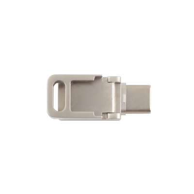 Metal USB 3.0 ve C tipi flash sürücüsü ile C tipi lazer logo bir yüzü yapabilir vaat