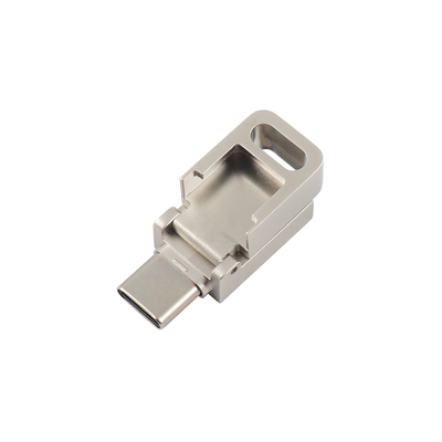 Metal USB 3.0 ve C tipi flash sürücüsü ile C tipi lazer logo bir yüzü yapabilir vaat