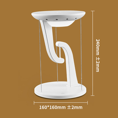 Katlanabilir Kablosuz Şarj Aracı 240 * 160MM LED ve Depolama Kapasitesi ile Boyut