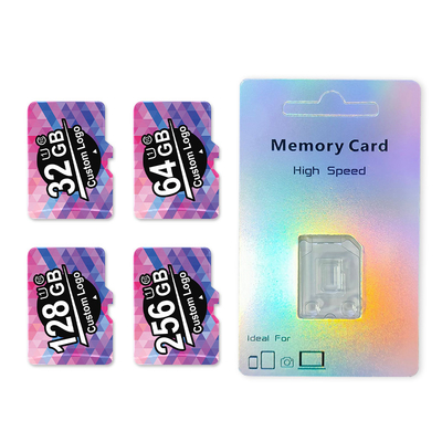 256GB bellek kartı C10 U1 ve U3 3.0 20mbs yazma hızı ile kamera ve CCTV için