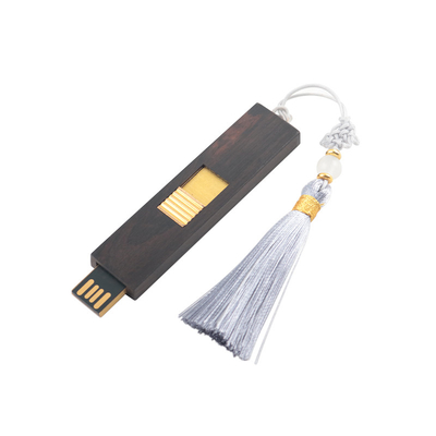 98 Sistem Kutusuyla Ahşap USB Flash sürücü Ahşap Malzeme Bellek 512GB Yazdırma veya Rectangular Destek OEM