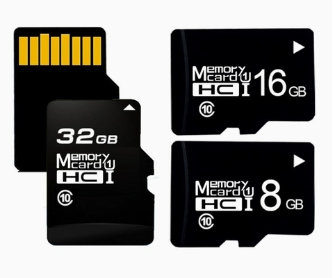 Dayanıklılık ve Sıcaklığa Kanıtlı Bellek Kartları MicroSD Kartlarını Destekleyen Çoğu Cihazla Uyumludur